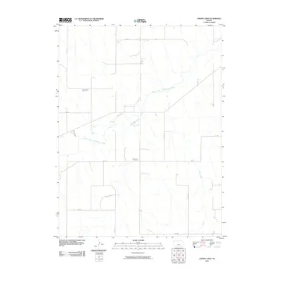 2009 Map of Crosby Creek, 2009 Print