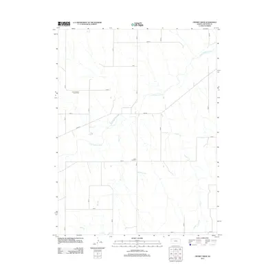 2012 Map of Crosby Creek, 2012 Print