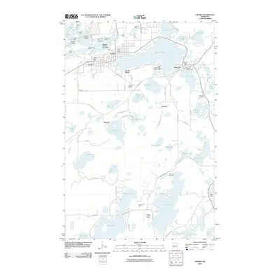 2010 Map of Crosby, 2010 Print