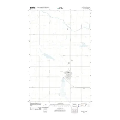 2011 Map of Crosby, 2011 Print