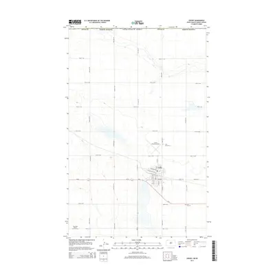 2014 Map of Crosby, 2014 Print