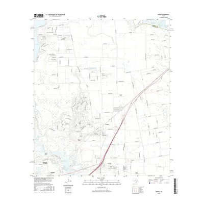 2016 Map of Crosby, 2016 Print