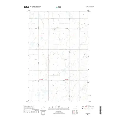 2017 Map of Crosby SE, 2017 Print