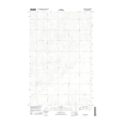 2014 Map of Crosby SW, 2014 Print