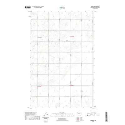 2020 Map of Crosby SW, 2020 Print