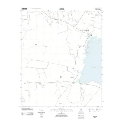 2011 Map of Cross, 2011 Print