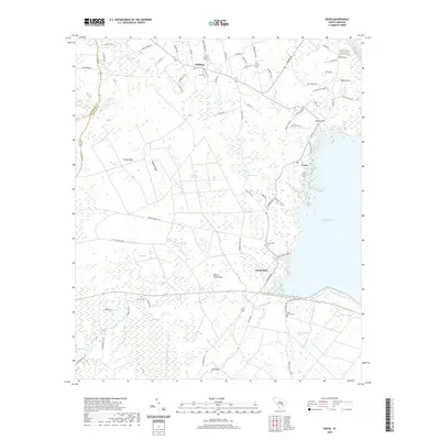 2020 Map of Cross, 2020 Print