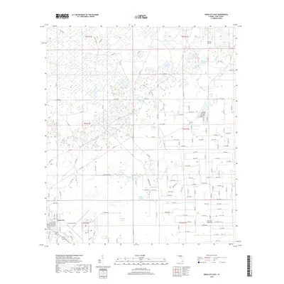 2018 Map of Cross City East, 2018 Print