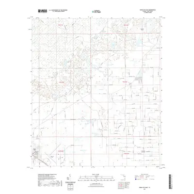 2021 Map of Cross City East, 2021 Print