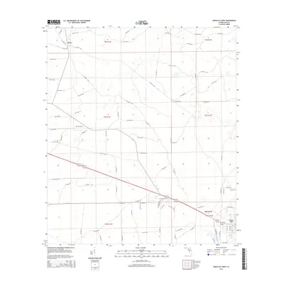 2015 Map of Cross City West, 2015 Print