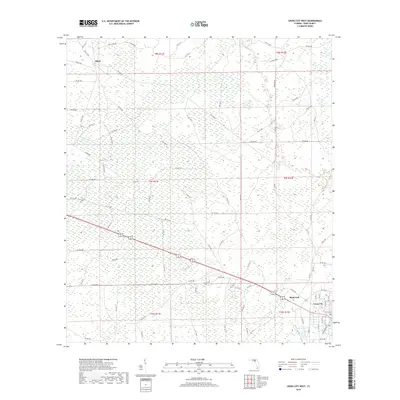 2018 Map of Cross City West, 2018 Print