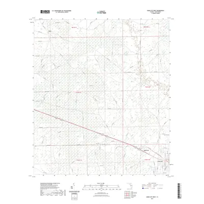 2021 Map of Cross City West, 2021 Print