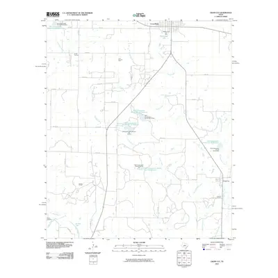 2010 Map of Cross Cut, 2010 Print