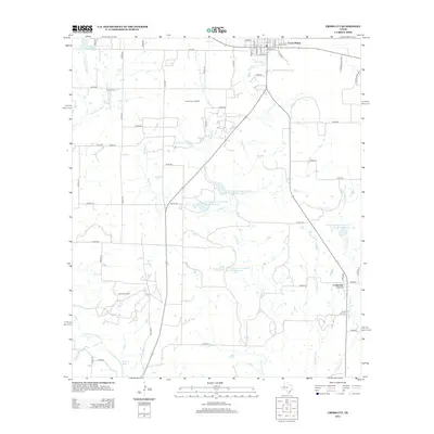 2012 Map of Cross Cut, 2012 Print