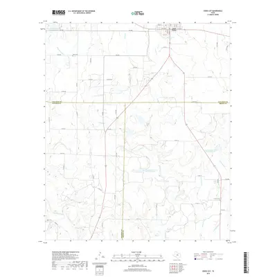 2019 Map of Cross Cut, 2019 Print