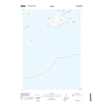 2021 Map of Cross Island, 2021 Print