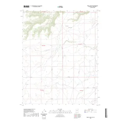 2023 Map of Cross L Ranch SW, 2023 Print
