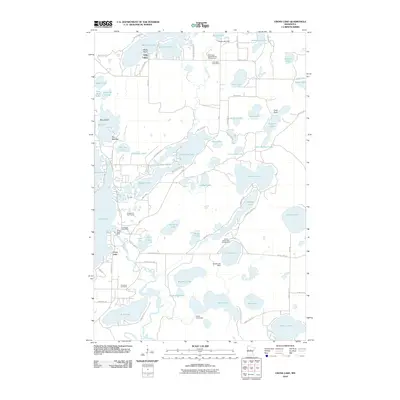 2010 Map of Cross Lake, 2010 Print