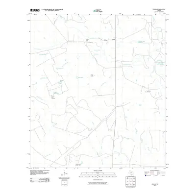 2010 Map of Cross, 2010 Print