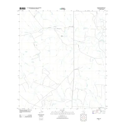 2013 Map of Cross, 2013 Print