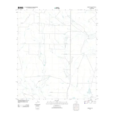 2013 Map of Cross NE, 2013 Print