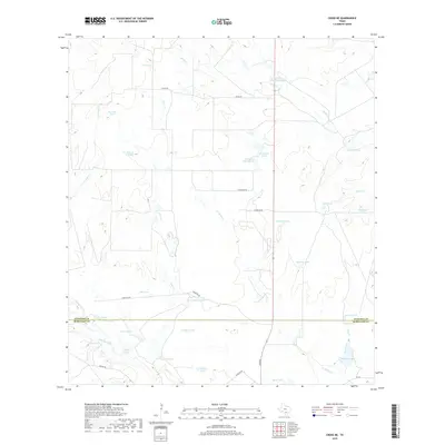 2019 Map of Cross NE, 2019 Print