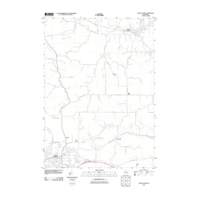 2010 Map of Cross Plains, 2010 Print