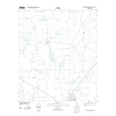 2012 Map of Cross Plains North, 2012 Print