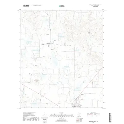 2019 Map of Cross Plains North, 2019 Print