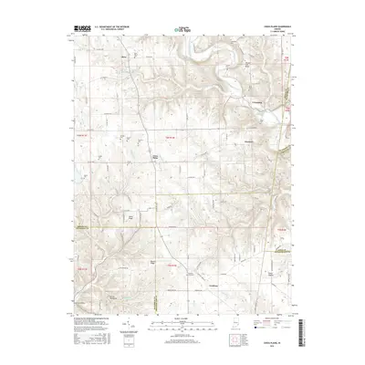 2016 Map of Cross Plains, 2016 Print