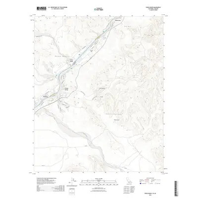 2026 Map of Cross Roads, 2026 Print