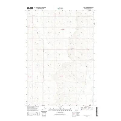 2014 Map of Cross S School, 2014 Print