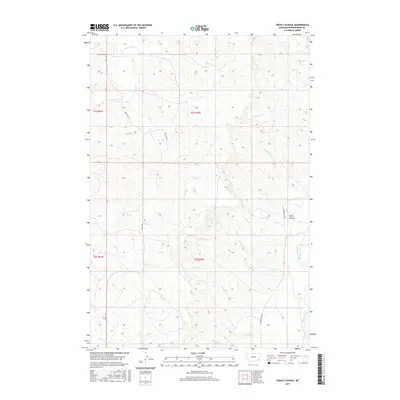 2017 Map of Cross S School, 2017 Print