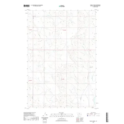 2020 Map of Cross S School, 2020 Print