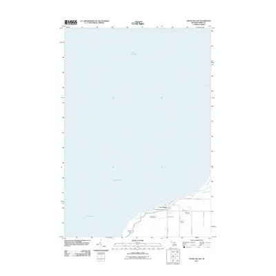 2011 Map of Cross Village, 2011 Print