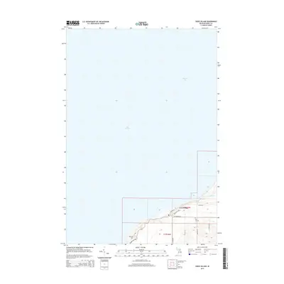 2014 Map of Cross Village, 2014 Print