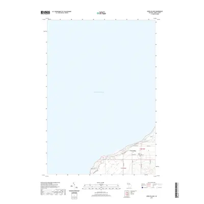 2019 Map of Cross Village, 2019 Print