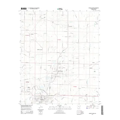 2014 Map of Crossett North, 2014 Print