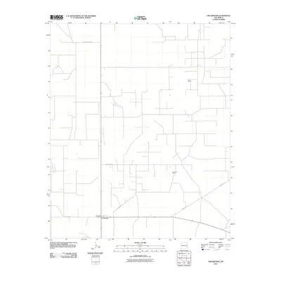 2010 Map of Crossroads, 2010 Print