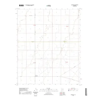 2020 Map of Crossroads, 2020 Print