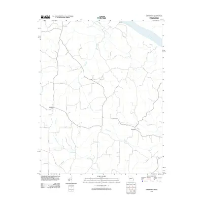2012 Map of Crosstown, 2012 Print