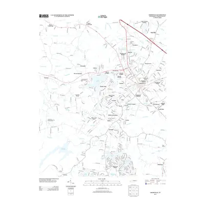 2013 Map of Crossville, 2013 Print