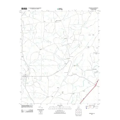 2011 Map of Crossville, 2011 Print