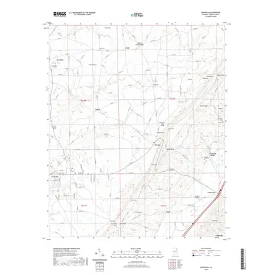 2020 Map of Crossville, 2020 Print