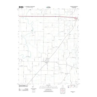 2012 Map of Crossville, 2012 Print
