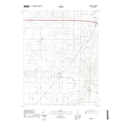 2021 Map of Crossville, 2021 Print
