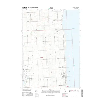 2017 Map of Croswell, 2017 Print