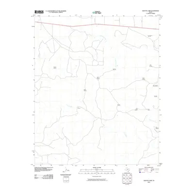 2010 Map of Croton Camp, 2010 Print