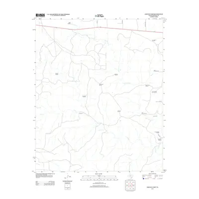 2012 Map of Croton Camp, 2012 Print