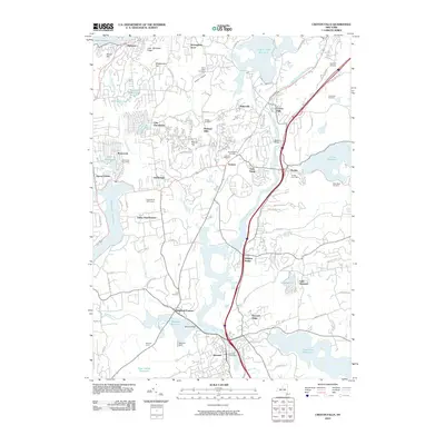 2010 Map of Croton Falls, 2010 Print
